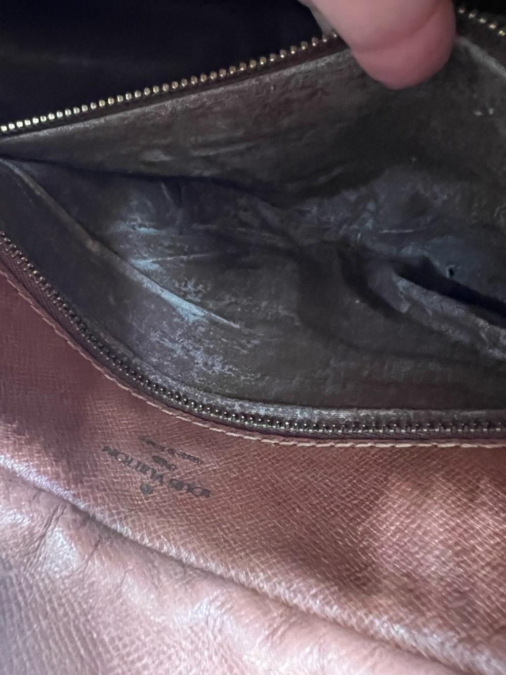 Louis Vuitton LV Shoulder Bag Boulogne 30 Brown Monogram - Picture 12 of 16